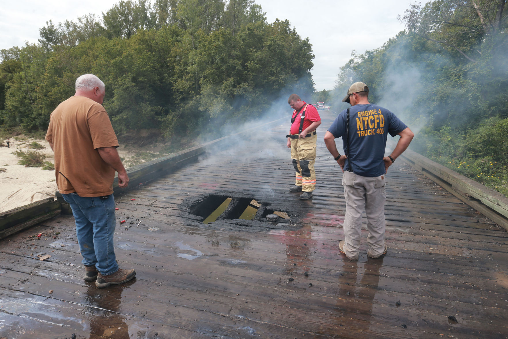 Lee County planning to repair fire-damaged bridge in coming months